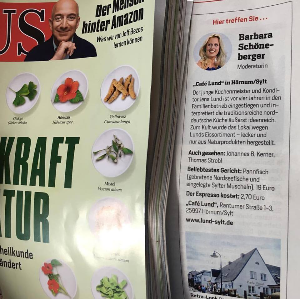 Lund Sylt im Focus magazin wien